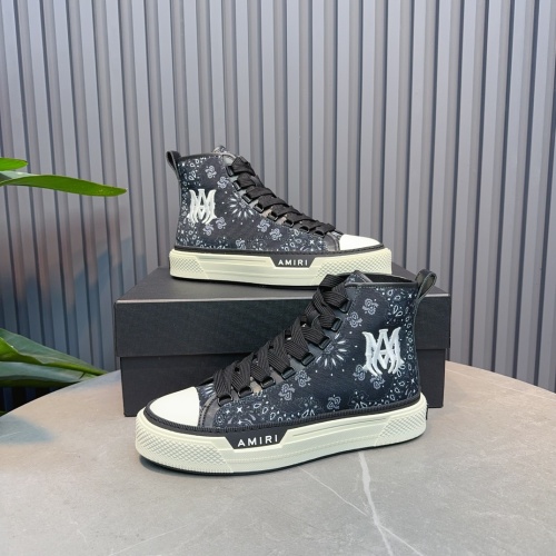 Replica Amiri High Tops Shoes For Men #1217527 $122.00 USD for Wholesale