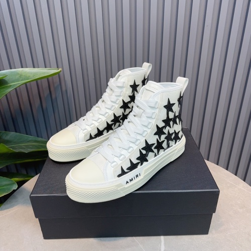 Replica Amiri High Tops Shoes For Men #1217533 $122.00 USD for Wholesale