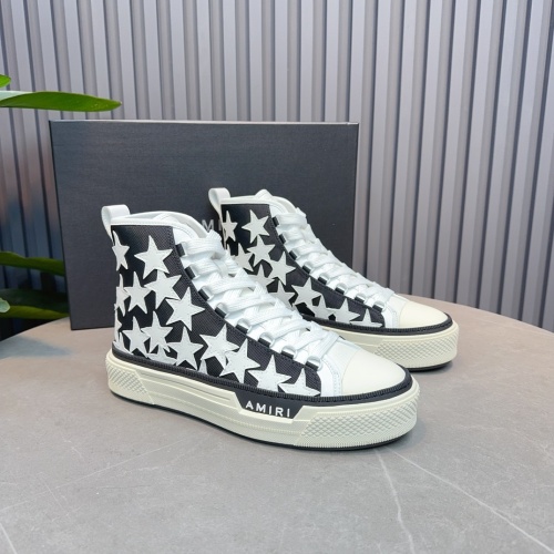 Wholesale Amiri High Tops Shoes For Men #1217535 $122.00 USD, Wholesale Quality Replica Amiri High Tops Shoes