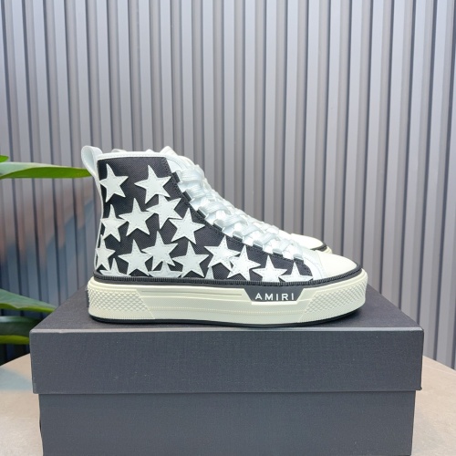 Replica Amiri High Tops Shoes For Men #1217535 $122.00 USD for Wholesale