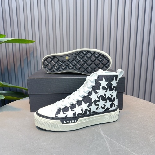 Replica Amiri High Tops Shoes For Men #1217535 $122.00 USD for Wholesale