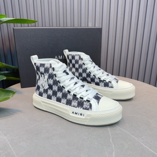 Wholesale Amiri High Tops Shoes For Men #1217537 $122.00 USD, Wholesale Quality Replica Amiri High Tops Shoes