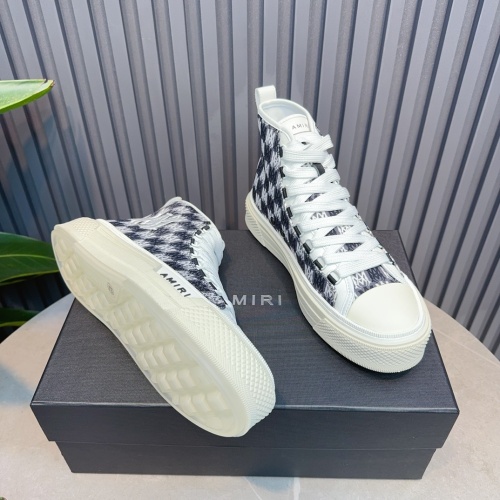 Replica Amiri High Tops Shoes For Men #1217537 $122.00 USD for Wholesale