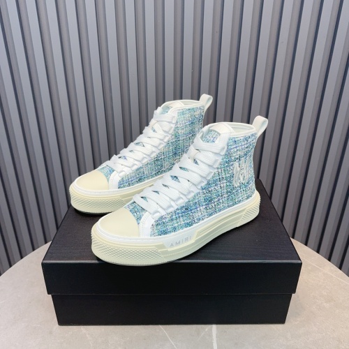 Replica Amiri High Tops Shoes For Men #1217539 $122.00 USD for Wholesale