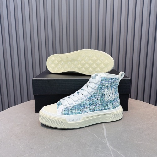 Replica Amiri High Tops Shoes For Men #1217539 $122.00 USD for Wholesale