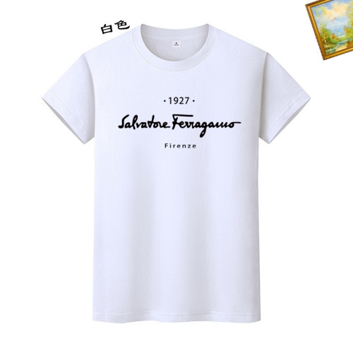 Wholesale Salvatore Ferragamo T-Shirts Short Sleeved For Unisex #1217704 $25.00 USD, Wholesale Quality Replica Salvatore Ferragamo T-Shirts