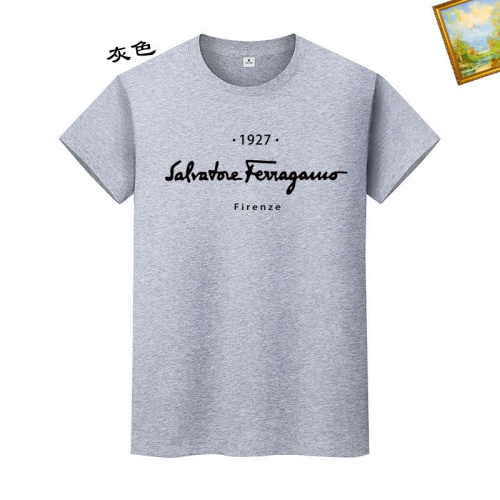 Wholesale Salvatore Ferragamo T-Shirts Short Sleeved For Unisex #1217705 $25.00 USD, Wholesale Quality Replica Salvatore Ferragamo T-Shirts