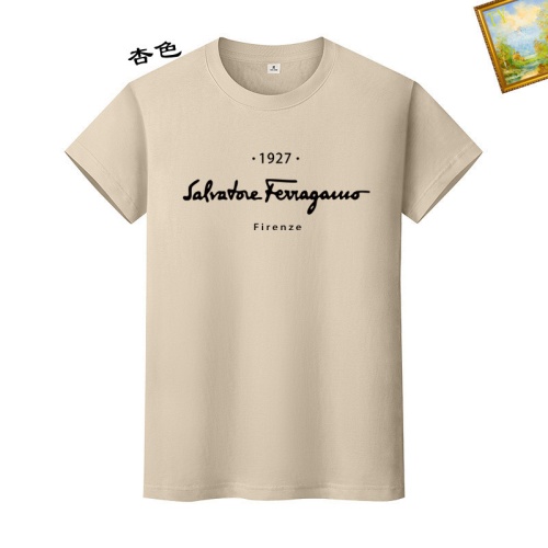 Wholesale Salvatore Ferragamo T-Shirts Short Sleeved For Unisex #1217706 $25.00 USD, Wholesale Quality Replica Salvatore Ferragamo T-Shirts