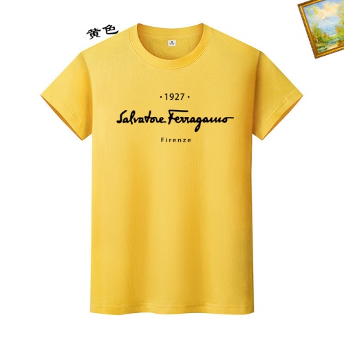 Wholesale Salvatore Ferragamo T-Shirts Short Sleeved For Unisex #1217707 $25.00 USD, Wholesale Quality Replica Salvatore Ferragamo T-Shirts