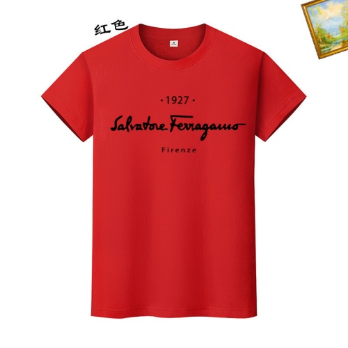 Wholesale Salvatore Ferragamo T-Shirts Short Sleeved For Unisex #1217708 $25.00 USD, Wholesale Quality Replica Salvatore Ferragamo T-Shirts