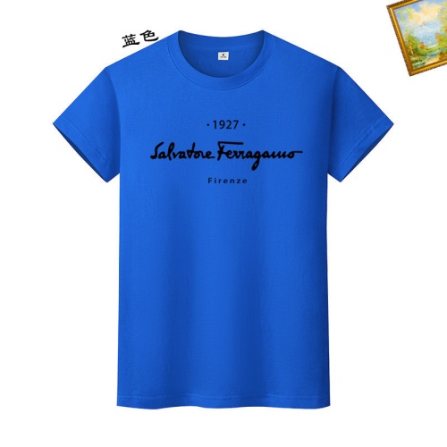 Wholesale Salvatore Ferragamo T-Shirts Short Sleeved For Unisex #1217712 $25.00 USD, Wholesale Quality Replica Salvatore Ferragamo T-Shirts