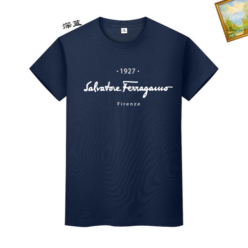 Wholesale Salvatore Ferragamo T-Shirts Short Sleeved For Unisex #1217713 $25.00 USD, Wholesale Quality Replica Salvatore Ferragamo T-Shirts