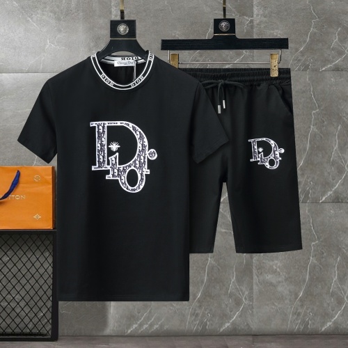 Wholesale Christian Dior Tracksuits Short Sleeved For Men #1217839 $56.00 USD, Wholesale Quality Replica Christian Dior Tracksuits