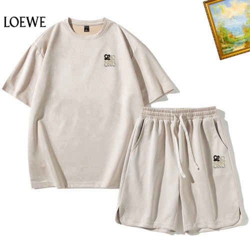 Wholesale LOEWE Tracksuits Short Sleeved For Men #1218012 $48.00 USD, Wholesale Quality Replica LOEWE Tracksuits