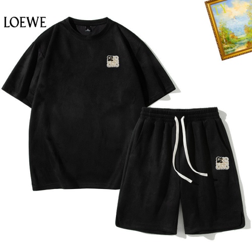 Wholesale LOEWE Tracksuits Short Sleeved For Men #1218014 $48.00 USD, Wholesale Quality Replica LOEWE Tracksuits