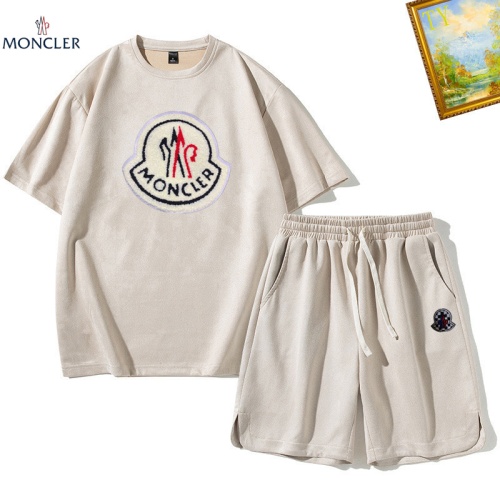 Wholesale Moncler Tracksuits Short Sleeved For Men #1218021 $48.00 USD, Wholesale Quality Replica Moncler Tracksuits