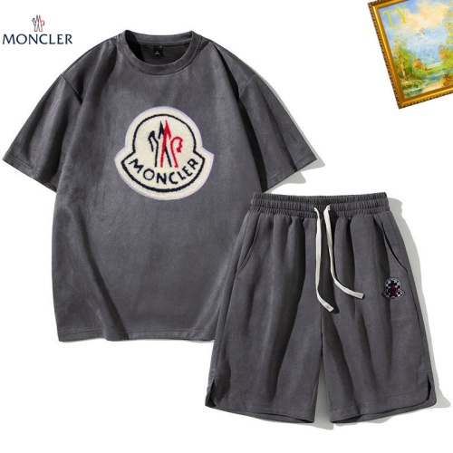 Wholesale Moncler Tracksuits Short Sleeved For Men #1218022 $48.00 USD, Wholesale Quality Replica Moncler Tracksuits