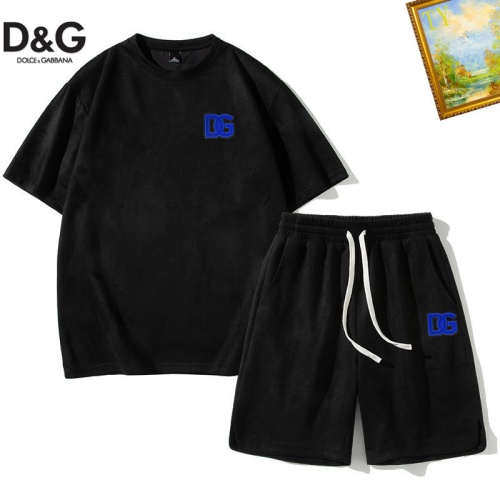 Wholesale Dolce &amp; Gabbana D&amp;G Tracksuits Short Sleeved For Men #1218029 $48.00 USD, Wholesale Quality Replica Dolce &amp; Gabbana D&amp;G Tracksuits