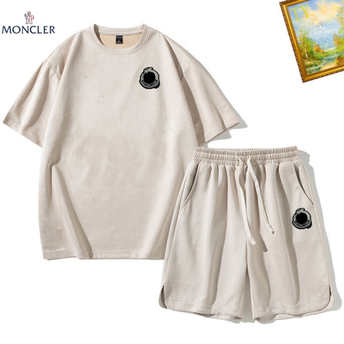 Wholesale Moncler Tracksuits Short Sleeved For Men #1218033 $48.00 USD, Wholesale Quality Replica Moncler Tracksuits