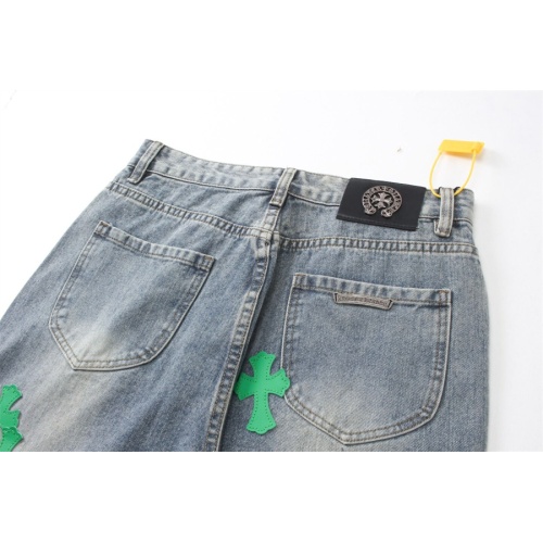 Replica Chrome Hearts Jeans For Men #1218179 $64.00 USD for Wholesale