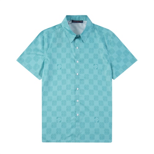 Wholesale Louis Vuitton LV Shirts Short Sleeved For Men #1218208 $36.00 USD, Wholesale Quality Replica Louis Vuitton LV Shirts