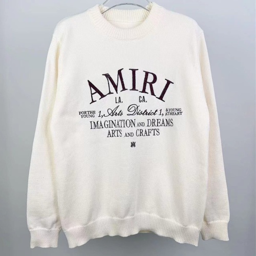 Wholesale Amiri Sweaters Long Sleeved For Unisex #1218212 $52.00 USD, Wholesale Quality Replica Amiri Sweaters