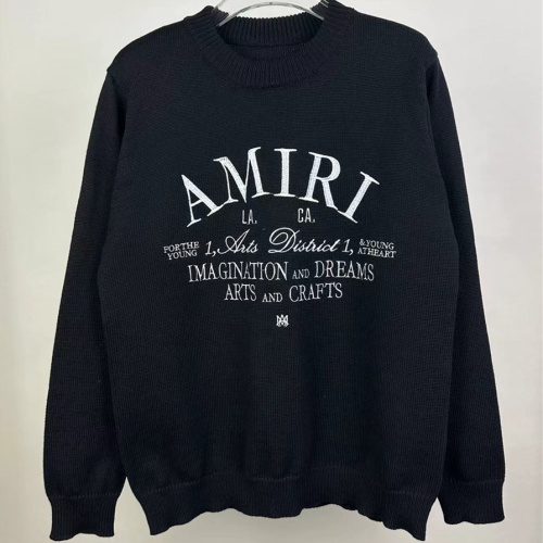 Wholesale Amiri Sweaters Long Sleeved For Unisex #1218213 $52.00 USD, Wholesale Quality Replica Amiri Sweaters