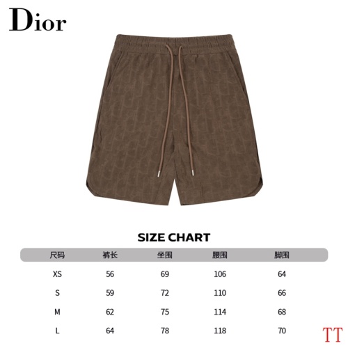 Replica Christian Dior Pants For Unisex #1218449 $48.00 USD for Wholesale