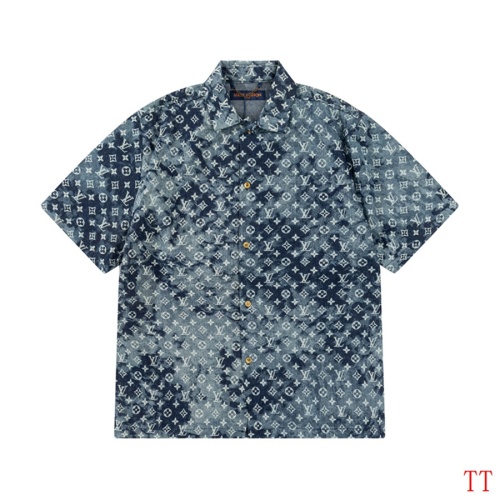 Wholesale Louis Vuitton LV Shirts Short Sleeved For Unisex #1218504 $48.00 USD, Wholesale Quality Replica Louis Vuitton LV Shirts