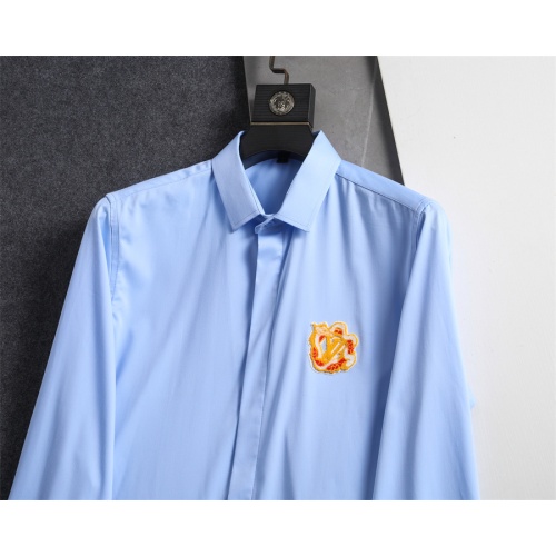 Replica Louis Vuitton LV Shirts Long Sleeved For Men #1218525 $40.00 USD for Wholesale