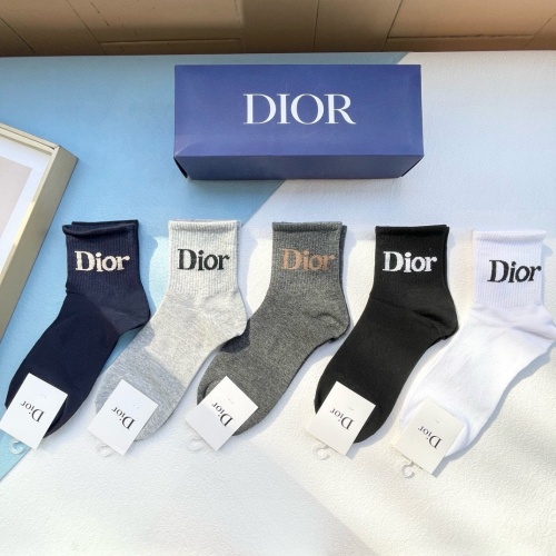 Wholesale Christian Dior Socks #1218728 $29.00 USD, Wholesale Quality Replica Christian Dior Socks