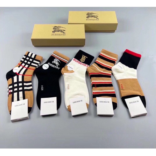 Replica Burberry Socks For Women #1218760 $29.00 USD for Wholesale