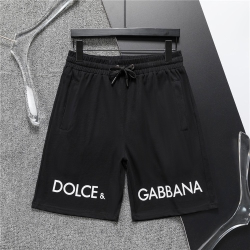 Replica Dolce & Gabbana D&G Tracksuits Short Sleeved For Men #1218834 $48.00 USD for Wholesale