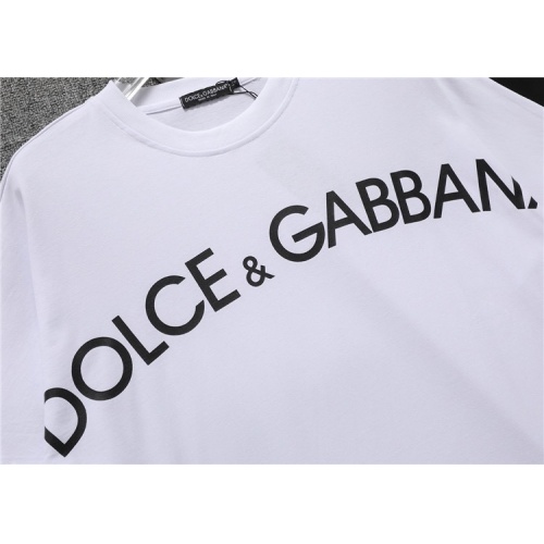 Replica Dolce & Gabbana D&G Tracksuits Short Sleeved For Men #1218835 $48.00 USD for Wholesale