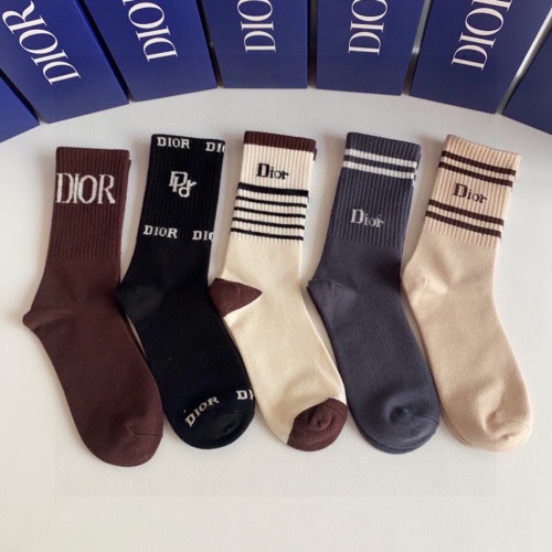 Wholesale Christian Dior Socks #1218893 $29.00 USD, Wholesale Quality Replica Christian Dior Socks