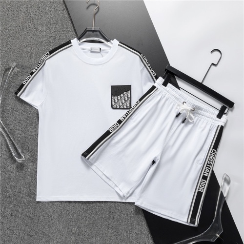 Wholesale Christian Dior Tracksuits Short Sleeved For Men #1218940 $48.00 USD, Wholesale Quality Replica Christian Dior Tracksuits