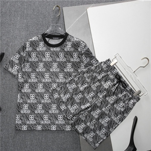 Wholesale Balenciaga Fashion Tracksuits Short Sleeved For Men #1218951 $48.00 USD, Wholesale Quality Replica Balenciaga Fashion Tracksuits