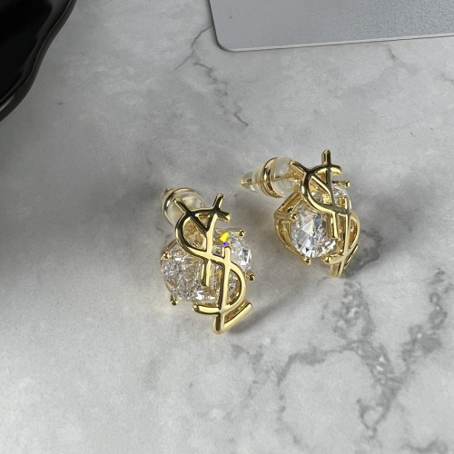 Wholesale Yves Saint Laurent YSL Earrings For Women #1219202 $34.00 USD, Wholesale Quality Replica Yves Saint Laurent YSL Earrings