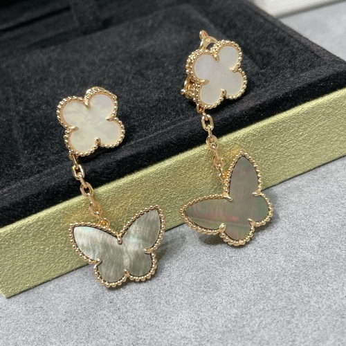 Replica Van Cleef & Arpels Earrings For Women #1219214 $76.00 USD for Wholesale