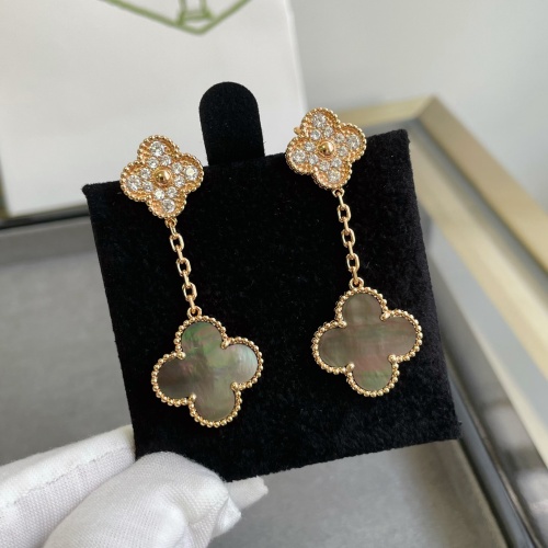 Wholesale Van Cleef &amp; Arpels Earrings For Women #1219219 $76.00 USD, Wholesale Quality Replica Van Cleef &amp; Arpels Earrings