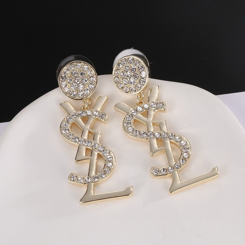 Wholesale Yves Saint Laurent YSL Earrings For Women #1219272 $25.00 USD, Wholesale Quality Replica Yves Saint Laurent YSL Earrings