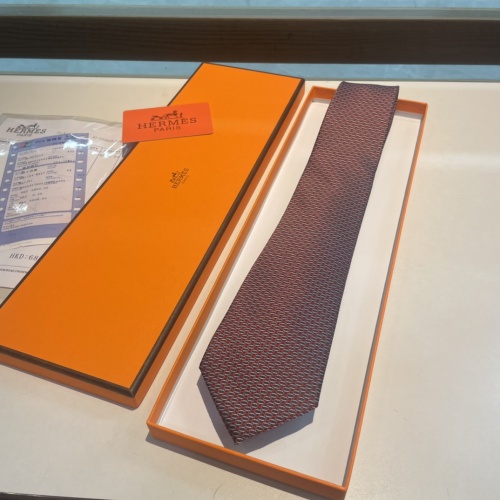 Replica Hermes Necktie For Men #1219279 $34.00 USD for Wholesale