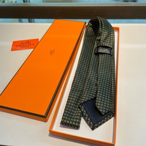 Replica Hermes Necktie For Men #1219285 $34.00 USD for Wholesale