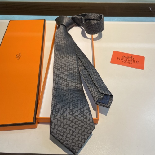 Replica Hermes Necktie For Men #1219292 $34.00 USD for Wholesale