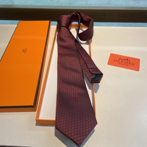 Replica Hermes Necktie For Men #1219294 $34.00 USD for Wholesale