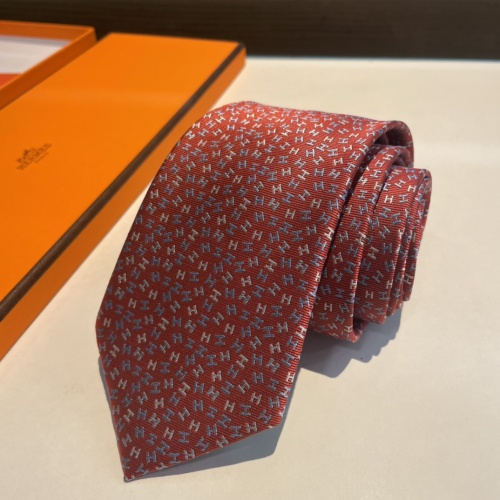 Wholesale Hermes Necktie For Men #1219297 $34.00 USD, Wholesale Quality Replica Hermes Necktie