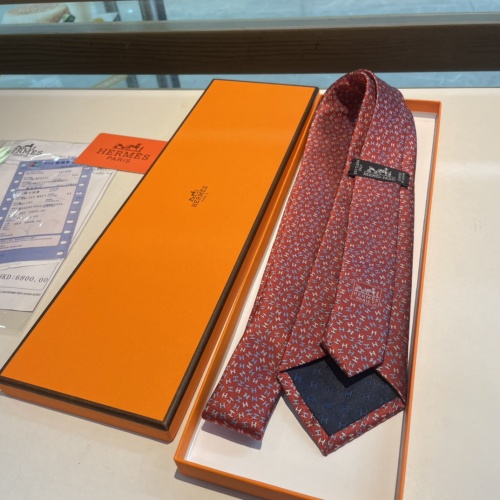 Replica Hermes Necktie For Men #1219297 $34.00 USD for Wholesale