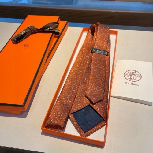 Replica Hermes Necktie For Men #1219298 $34.00 USD for Wholesale