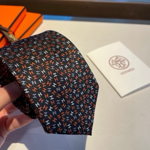 Replica Hermes Necktie For Men #1219299 $34.00 USD for Wholesale