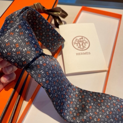 Replica Hermes Necktie For Men #1219301 $34.00 USD for Wholesale